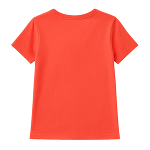 T-shirt décontracté pour femmes, manches courtes, col en V, couleurs personnalisées, polyester/coton, toile de haute qualité, doux, respirant - Product Image 2