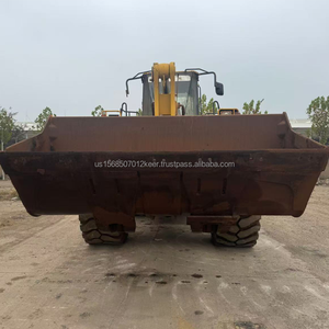 Chargeuse sur pneus Komatsu WA500-6 d'occasion, 9 tonnes, modèle japonais original 2018-2022, pompe moteur incluse, capacité de la benne 4,3-5,6 m³, bon état - Product Image 4