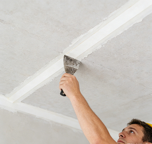 Ruban adhésif pour joints de cloisons sèches sans colle activé par l'eau, en papier kraft pour système de cloisons sèches, installation de cloisons sèches en intérieur, réparation de murs - Product Image 6