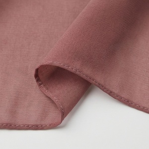 Hiyab de poliéster de color sólido para mujer, tela jersey, agradable al tacto, para uso diario, pañuelo étnico de Oriente Medio. - Product Image 6