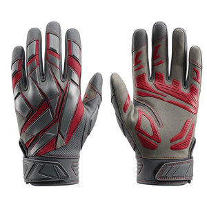 Guantes de Fútbol Americano de Cuero Premium, Ligeros, Antideslizantes, para Entrenamiento, Práctica y Juegos de Jugadores de Fútbol Americano - Product Image 1