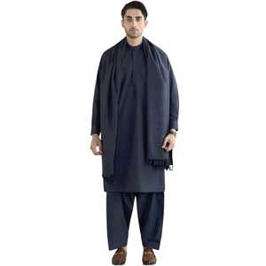 Men Traditional Shalwar Kameez with Matching <b>Shawl</b> Elegant Indian and Pakistani Clothing Festive <b>Wedding</b> Outfit Custom Made - Product Image 1