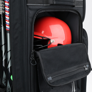 Bolsa de Béisbol Personalizada con Ruedas, Material 1680D, 6 Compartimentos para Bates, Carrito Grande, Uso para Clubes y Equipos - Product Image 2