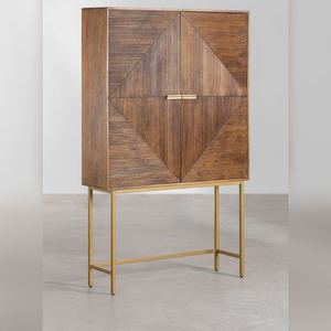 Aparador Vandana Grand Ultra High de 125x35 cm en madera de mango Baty - Product Image 2