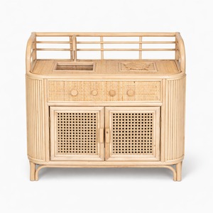 Cuisines de jeu en rotin pour bébés et tout-petits, cuisinière interactive de grande qualité, autres jouets miniatures - Product Image 6