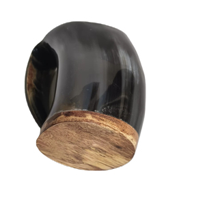Jarra de Cuerno Vikinga Medieval Hecha a Mano, de Cuerno de Búfalo Natural, Ecológica y Sostenible, para Bar, Mercado de EE. UU. y Europa - Product Image 3