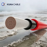 Cable Solar Fotovoltaico H1Z2Z2-K con Certificación TUV/CPR, CC, Cobre Estañado XLPO, 16mm² 25mm² 50mm² 70mm², Cable CC de un Solo Núcleo, Directo de Fábrica