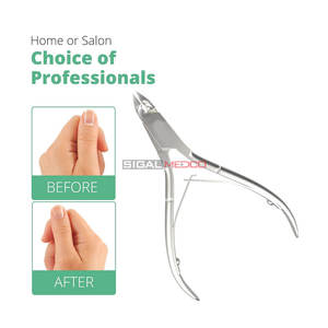 Coupe-cuticules professionnel, coupe-ongles, pinces à cuticules, lames aiguisées, double ressort, outil de suppression des cuticules, manucure - Product Image 2