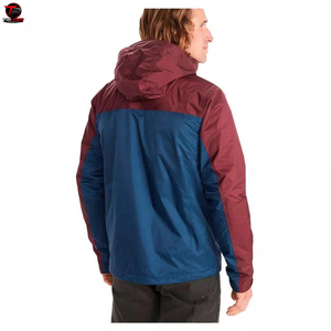 Men's <b>Winter</b> <b>Waterproof</b> Reversible Shell Rain <b>Jacket</b> Breathable Quick Dry Stand Hooded Windproof Casual Outdoor Windbreaker - Product Image 3