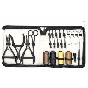 Kit Completo de Herramientas para Instalación de Extensiones de Cabello con Ganchos de Bucle, Tres Tipos de Alicates, Anillos, Hilos, Agujas, Clips y Tijeras - Product Image 6