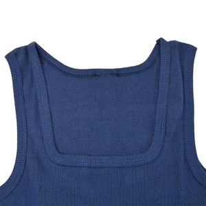 เสื้อกล้ามคอกลม Oem Pinco Sports สำหรับผู้ชาย แห้งเร็ว ผ้าคอตตอน 100% 120 กรัม ทอแบบริบ ไม่เป็นขุย เหมาะสำหรับออกกำลังกาย - Product Image 5