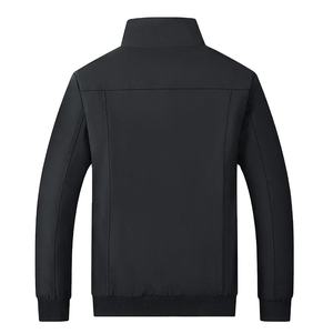 Chaquetas de Primavera de alta calidad para hombre, chubasquero impermeable a prueba de viento con cierre de cremallera, prendas de vestir de marca de moda, servicio OEM impreso - Product Image 3