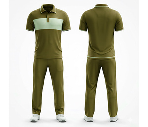 Professional Team <b>Cricket</b> Uniform Manufacturer | Men Women Youth <b>Cricket</b> Wears Polo Shirt and Trouser Full Team - Product Image 4