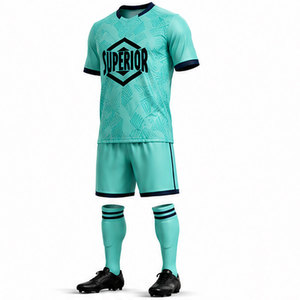Premium Athletic Soccer Uniform Designed for Training ,Competition with Moisture-Wicking Fabric and Durable Long-Lasting colors - Product Image 3