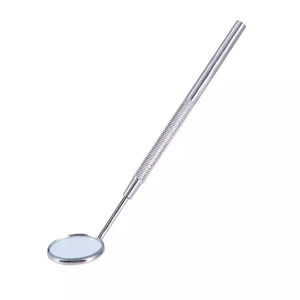 Espejo de Pared de Acero Inoxidable de Alta Calidad con Acabado Dorado para Técnicos de Pestañas, con Mango Antideslizante Moleteado, para Maquillaje de Pestañas, Marca Privada - Product Image 2
