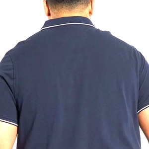 Chemises pour hommes en coton 100% tricoté de haute qualité, avec logo personnalisé, respirantes, écologiques, faible MOQ, marque privée - Product Image 2