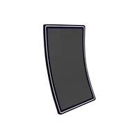 32 43 49" Curved Projected Capacitive Touch Closed Frame RGB LED Framed LCD Touch Screen Monitor for Gaming