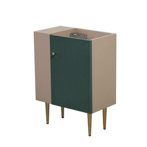 Étagère ouverte de 21,6 po à gauche, verte, 24V06 21LVL, uniquement pour les meubles-lavabos de salle de bain - Product Image 2