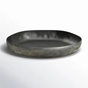 USA Trending Luxury Ceramic Eco-Friendly Decorative Tray for Modern Home Decor Living Room Coffee <b>Table</b> Styling Plated Safe - Product Image 2