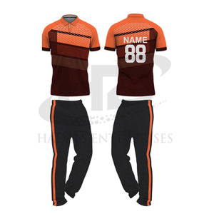 Ensemble d'uniformes de cricket personnalisables pour hommes, grandes tailles, respirant, avec impression numérique, logo personnalisé et méthode de sublimation des couleurs - Product Image 2