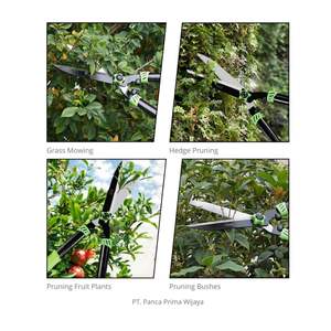 Sécateur manuel de jardin haute qualité 53 cm, lame en acier allié, ciseaux de taille-haie, poignée en plastique durable pour la coupe des branches de pelouse - Product Image 5