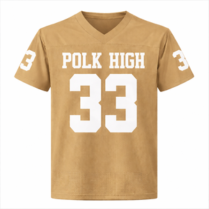 Camiseta de Fútbol Personalizada para Hombre |   Camiseta sin mangas de secado rápido de Spandex/Nylon |   Logotipo impreso en la parte posterior del cuello |   Corte Regular |   OEM al por Mayor - Product Image 1