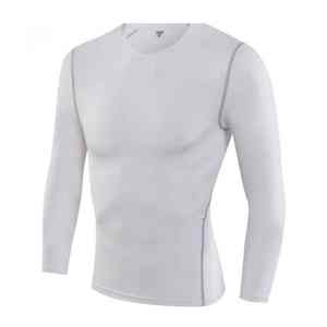 เสื้อยืดแขนยาวรัดรูประบายอากาศได้ดีสำหรับผู้ใหญ่ ยูนิเซ็กซ์ ฮีท จีร์ คอมเพรสชั่น รุ่นเรกูลาร์ฟิต ผลิตจากผ้าสแปนเด็กซ์/โพลีเอสเตอร์ - Product Image 1
