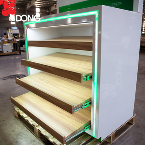 Vitrines de présentation en métal pour le commerce de détail avec éclairage LED, armoire de présentation pour le commerce de détail, fabrication OEM au Vietnam, ADONG A60 accepté - Product Image 4