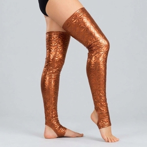 Women <b>pole</b> <b>dance</b> Wear sticky thigh high stockings combine secure grip stretchy comfort smooth coverage and flexible movement - Product Image 5