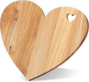 Planche à découper en bois naturel de haute qualité, robuste et durable, planche de boucher, planche de cuisine haut de gamme, écologique, personnalisable - Product Image 6