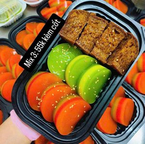 Custom printed Eco-friendly Factory 1-2-4Compartments Disposable Plastic Food Container with Lid Black Color Take Away lunch <b>box</b> - Product Image 6