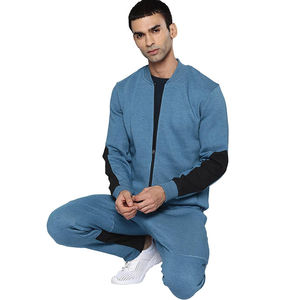 Ensemble de survêtement pour homme, veste et pantalon de jogging, tenue de sport, vêtements de fitness, pantalon de survêtement en coton, vêtements de sport - Product Image 4