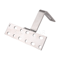 Crochet de toit en acier inoxydable SUS430 pour tuiles plates solaires