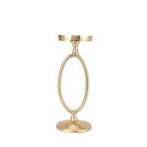 Luxury Metal Candle <b>Stand</b> Decorative Candle Holder Home Living Room Table Decor Wedding Centerpiece Accent Piece - Product Image 3