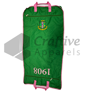 Delta Sigma Theta DST Greek Sorority Embroidered <b>Garment</b> <b>Bag</b> - Product Image 6