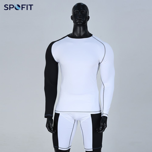 Conjuntos de Rashguards y Shorts de Compresión para BJJ de la Mejor Calidad con Diseños Personalizados, Shorts de Jiu Jitsu para Grappling, Conjuntos de Rashguards Unisex de SPOFIT - Product Image 4