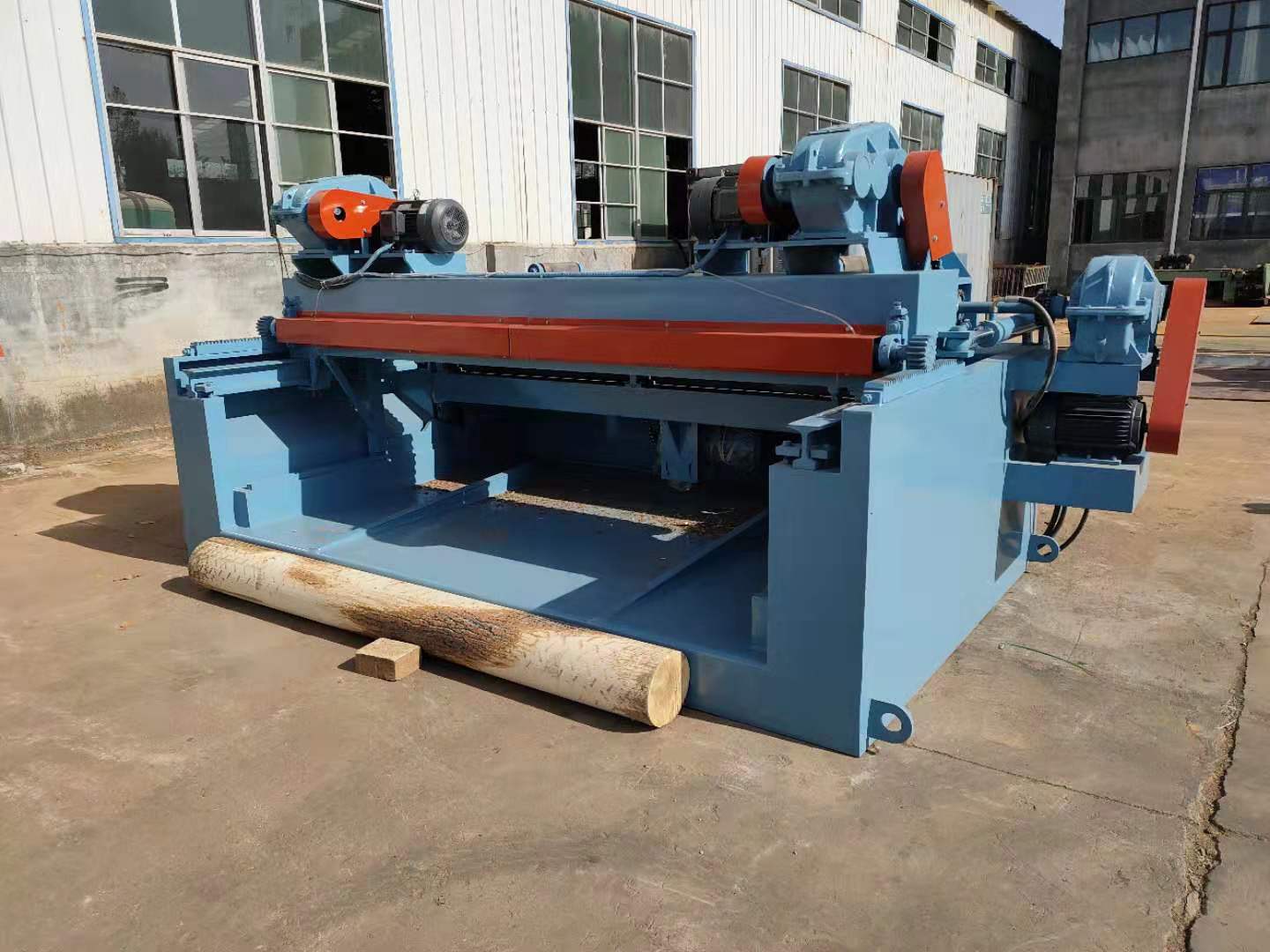 wood debarker big logs