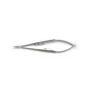BEST CARE INTERNATIONAL Porte-aiguille manuel verrouillable LR4-123-541 14 cm 5,5 mm à pointes droites longues en acier inoxydable Instrument chirurgical - Product Image 1