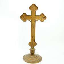 Altar de Iglesia de Estilo Metálico Hecho a Mano, Ecológico, Moderno y de Alto Brillo para Paredes y Mesa - Product Image 5