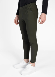 Pantalones de Montar para Hombre, Corte Ajustado, Tela Elástica Transpirable, Cómodos Pantalones de Equitación - Product Image 2