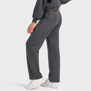 Pantalones Deportivos Casuales para Mujer, Diseño Nuevo, Cintura Elástica, Corte Regular, Transpirables, Estilo Clásico, 100% Poliéster - Product Image 1