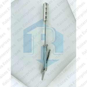 Pinzas de punta fina con bloqueo, martillo deslizante, mordazas de sujeción, instrumentos quirúrgicos ortopédicos, herramienta de agarre de precisión de acero inoxidable - Product Image 3