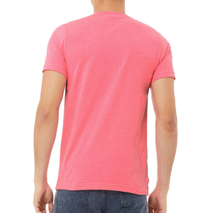 T-shirt pour homme de qualité supérieure, col en V, étiquette personnalisée, 100% coton, respirant, séchage rapide, manches courtes, logo personnalisé, OEM - Product Image 6
