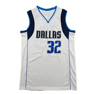 Camiseta de Baloncesto Unisex al por Mayor, Tejido de Malla, Logotipo y Nombre del Equipo Personalizados, Secado Rápido, Transpirable, 100% Poliéster, Cuello en V - Product Image 3