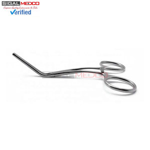 Pince vasculaire atraumatique DeBakey de haute qualité certifiée CE, forceps angulaire Rumel manuel en acier inoxydable allemand pour usage cardiovasculaire - Product Image 4