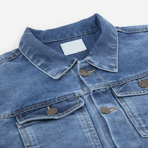 Nardon Ropa Venta al por mayor Diseñador personalizado Denim Jeans Chaquetas Conjuntos Hombres 100% Algodón Invierno Ecológico Triple Botonadura Transpirable - Product Image 6