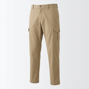 Pantalon cargo pour femme, pantalon utilitaire kaki, pantalon droit, vêtements de travail, pantalon décontracté avec poches - Product Image 2