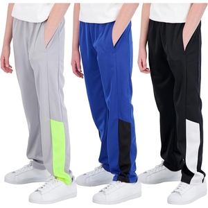 Quick-drying Breathable Sports <b>Tights</b> for <b>Boys</b> Summer Applique Design Anti-glare Elastic Waist High-Waisted A-line Style - Product Image 6