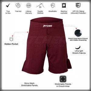 กางเกง MMA คุณภาพสูง ปรับขนาดได้ ระบายอากาศได้ดี แห้งเร็ว เหมาะสำหรับการฝึกซ้อมและการแข่งขัน - Product Image 5