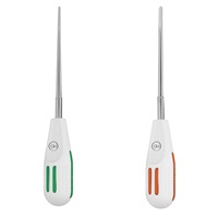Ensemble d'élévateurs de racines Accuram Luxating Extraction, 7 pièces, manche en plastique léger, outils d'extraction dentaire, instruments dentaires